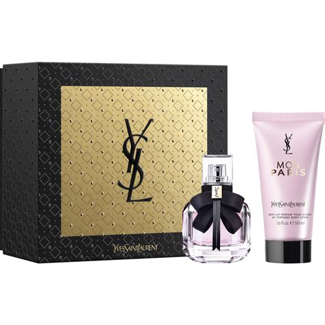 ysl mon paris gift set with lotion